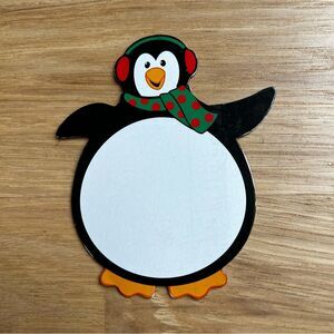 5/$20 Penguin Dry Erase Magnet 4" x 3-1/4"
